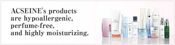 ACSEINE's products are hypoallergenic, perfume-free, and highly moisturizing.